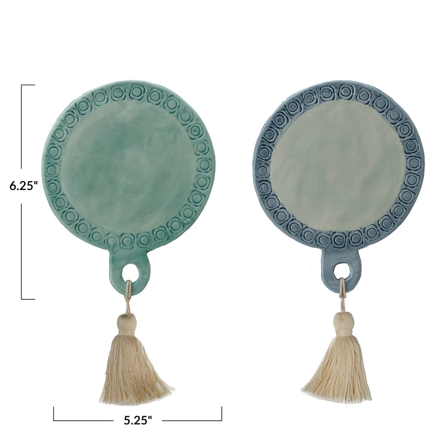 Hand-Painted Stoneware Board