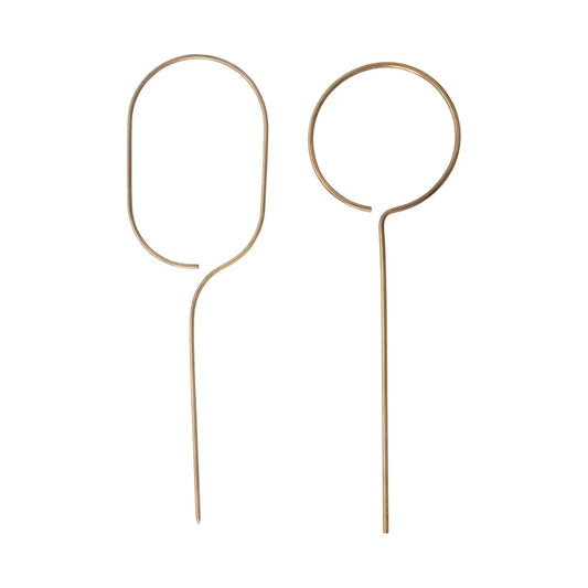 Brass Geometric Trellis