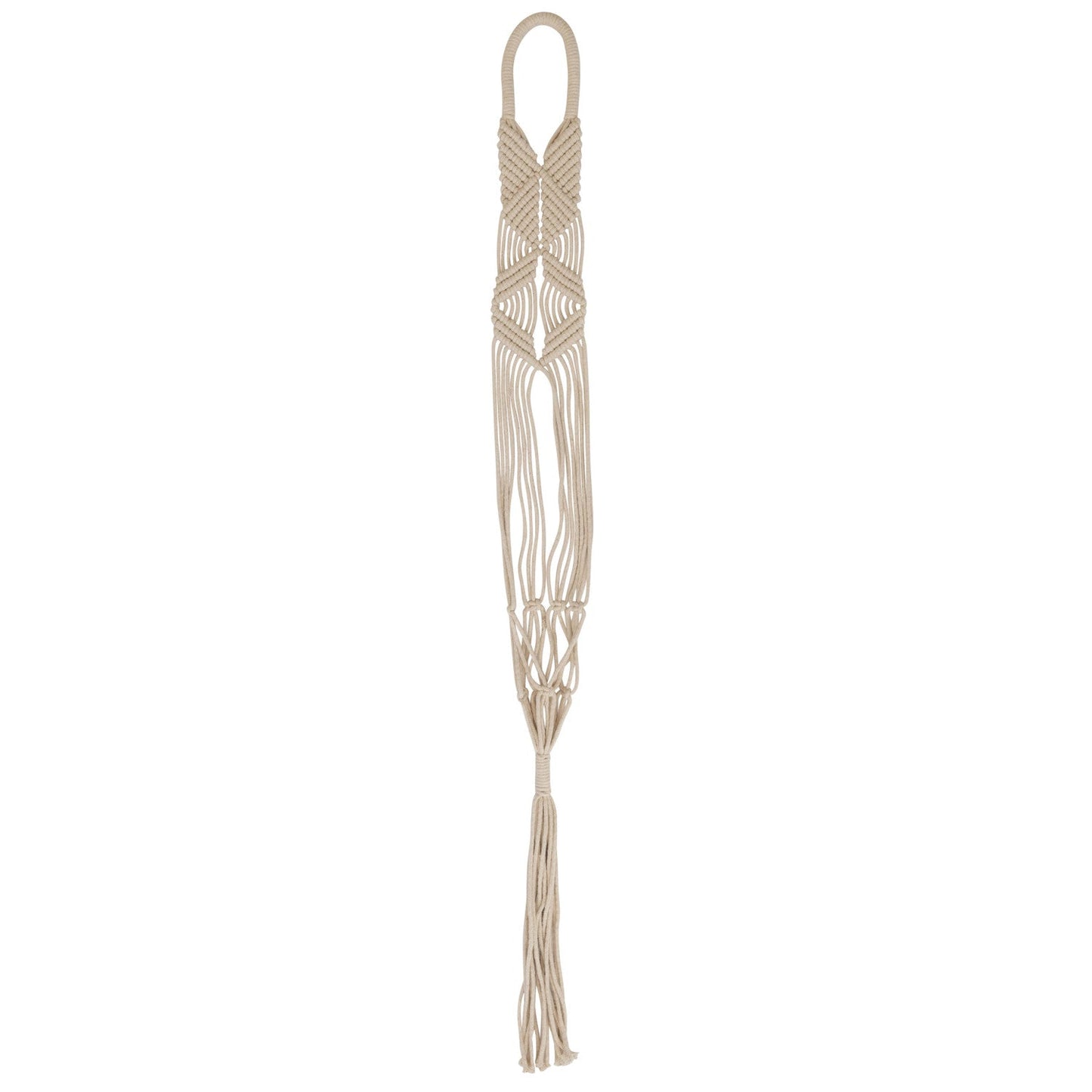 Hand-Woven Cotton Macrame Plant Hanger