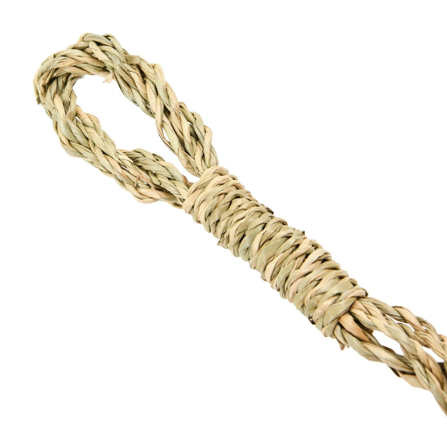 6in Hand-Woven Hanging Basket Planter