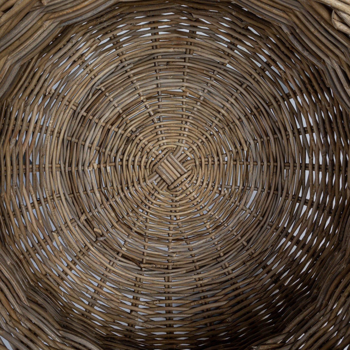 Hand-Woven Rattan Planters