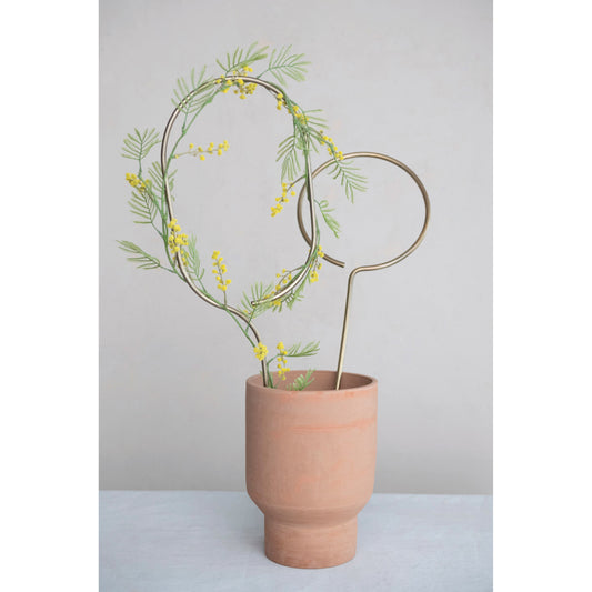 Brass Geometric Trellis